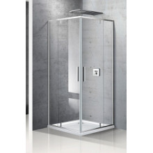Душевой уголок Vincea Slim VPR-2SL9090CL 90x90 хром/прозрачное
