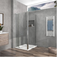 Душевой уголок Vincea Intra VSR-1I901090CL 100x90 хром/прозрачное