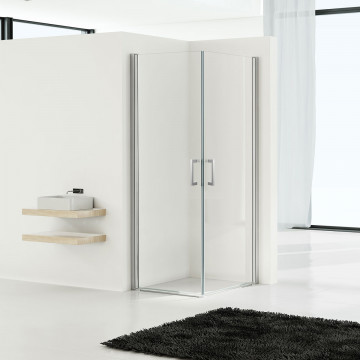 Душевой уголок Vincea Orta VSS-1O8080CL 80x80 хром/прозрачное