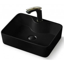 Раковина накладная Vincea VBS-127MB 47.5х36.5х13 матовый черный