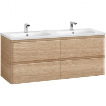 Тумба под раковину Vincea Alba 1200 VMC-1A120WO светлый дуб
