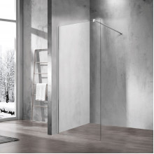 Душевая перегородка Vincea Walk-In VSW-1H110CL хром/прозрачное