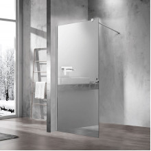 Душевая перегородка Vincea Walk-In VSW-1H900MR хром/зеркальное