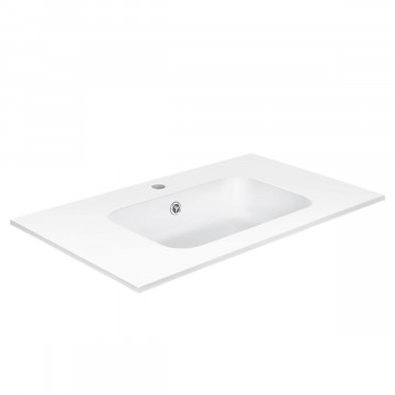 Раковина мебельная Vincea VCB-2N800W 81 белый