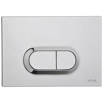 Клавиша смыва Vitra Loop O 740-0940 нержавеющая сталь