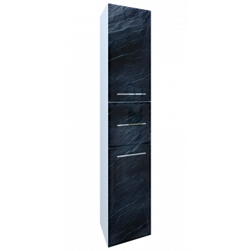 Пенал Marka One Visbaden 30П У73180 левый black stone