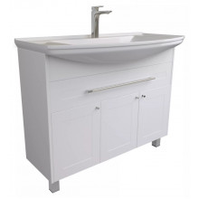 Тумба под раковину 1Marka Lina Classic New 105Н У94491 белый глянец