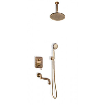 Встраиваемая душевая система Bronze de Luxe Windsor 10137/1R бронза