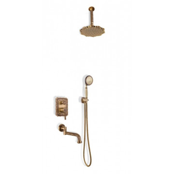 Встраиваемая душевая система Bronze de Luxe Windsor 10137/1F бронза