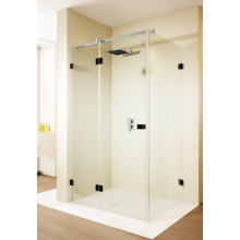 Душевой уголок Riho SZ Scandic NXT X203 GX09024B1 137х87 левый черный/прозрачное