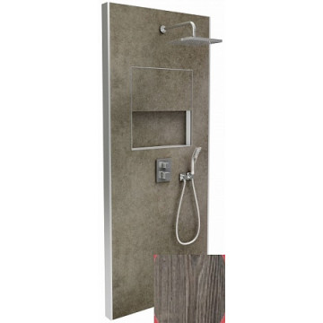 Душевая система Jacob Delafon Ecrin E80302-D34 темный дуб