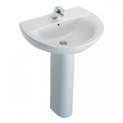 Раковина подвесная Jacob Delafon Patio E4158-00 55х45 белый