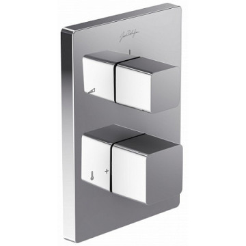Смеситель термостатический для душа Jacob Delafon Modulo E75387-CP хром