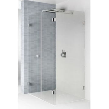 Душевой уголок Riho SZ Scandic NXT X204 GX08047C1 137х87 левый хром/прозрачное