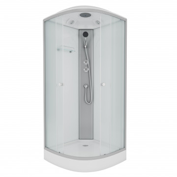 Душевая кабина Niagara Eco 100х100 NG-4302-14 хром/матовое