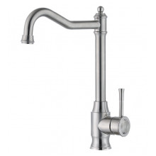 Смеситель для кухни Zorg SH 5208 INOX сталь