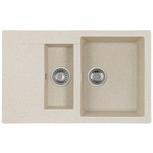 Кухонная мойка Kaiser KM2M-5080 Beige бежевый мрамор