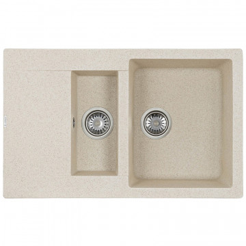 Кухонная мойка Kaiser KM2M-5080 Beige бежевый мрамор