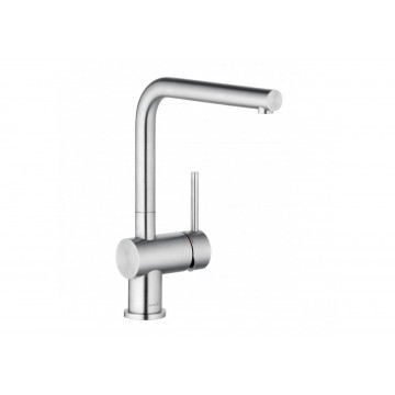 Смеситель для кухни Kludi L Steel DN 15 45803F877 сталь