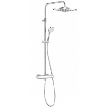 Душевая система Kludi Logo Dual Shower System 6809805-00 с термостатом хром