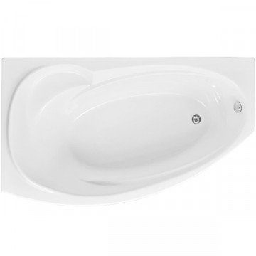 Акриловая ванна Aquanet Jersey 170x90 левая 205405 без гидромассажа