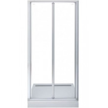 Душевая дверь Aquanet Alfa NAA6422 90 прозрачное стекло хром 252214