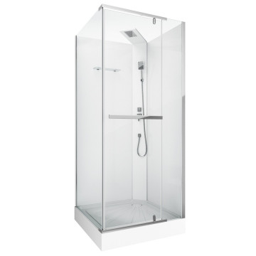 Душевая кабина Cerutti SPA Mimi 90T 8389 90х90 прозрачное/хром
