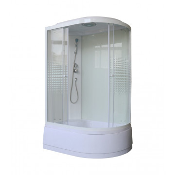 Душевая кабина Parly Bianco Эконом EB122P-L 120х80