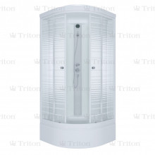 Душевая кабина Triton Стандарт Полосы 90*90 В (ДН4) Щ0000030290