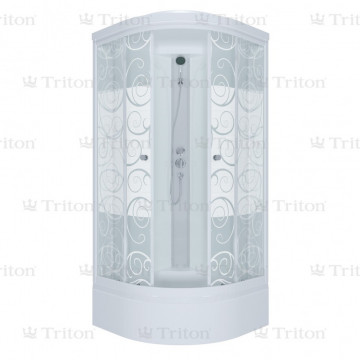 Душевая кабина Triton Узоры 90*90 В (ДН4) Щ0000027248
