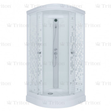 Душевая Кабина Triton Стандарт Мозаика 90*90 А (ДН4) Щ0000027237