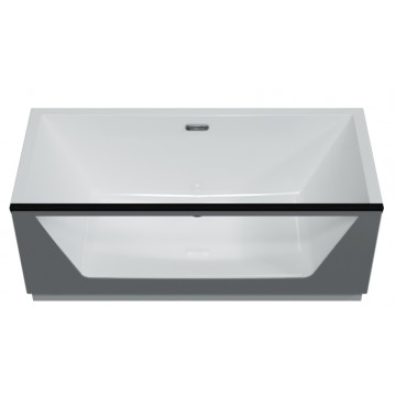 Акриловая ванна Aima Neo 01нео1775с1 170х75 белый/бетон