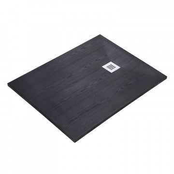 Душевой поддон WasserKRAFT Dill 61T06 120х80 черный матовый