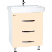 Тумба Bellezza Рокко 70 с 3 ящиком бежевая