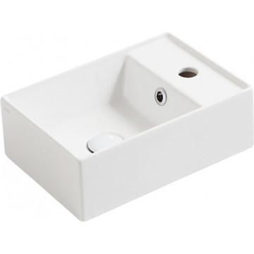 Раковина Simas AG40 bi*1 40х27 правая белый