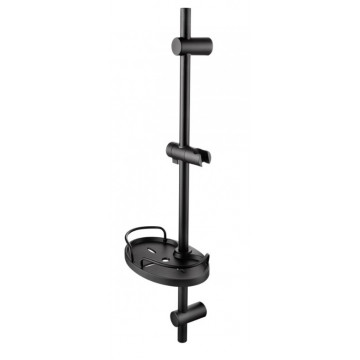 Душевая стойка Lemark Bronx LM3775BL черный матовый