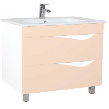 Тумба c раковиной Bellezza Эйфория 100 Бежевая