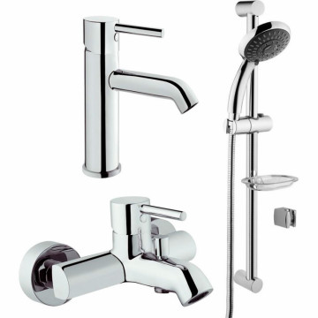 Комплект смесителей Vitra Minimax S A49153EXP хром