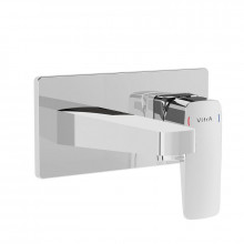 Смеситель для раковины Vitra Root Square A42738EXP хром