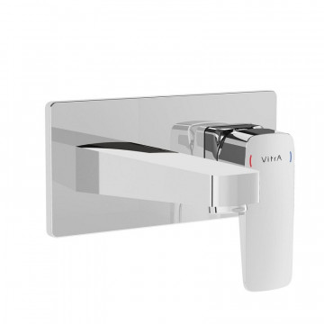 Смеситель для раковины Vitra Root Square A42738EXP хром