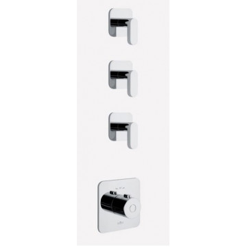 Смеситель для душа Webert Living LV971502345 никель