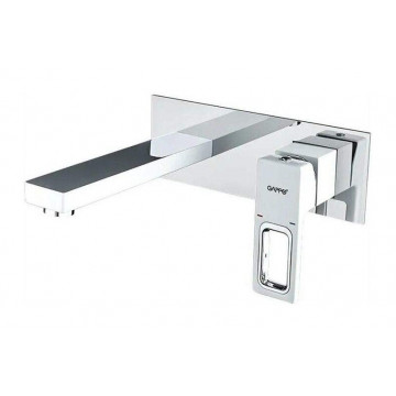 Смеситель для раковины Gappo G1017-12 белый/хром