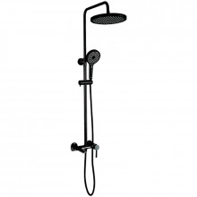 Душевая система Gappo G2403-6 хром/черный матовый