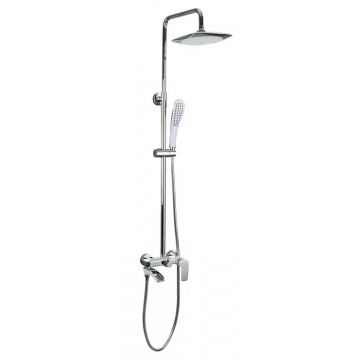 Душевая система Gappo G2448-8 хром/белый
