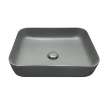 Раковина накладная Comforty T-Y9378MDH 00-00007640 графит матовый