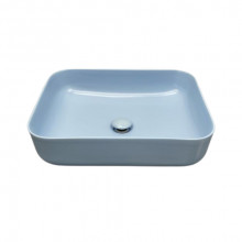 Раковина накладная Comforty T-Y9378ML 00-00007638 голубой матовый