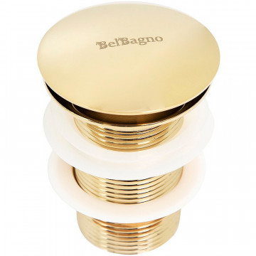 Донный клапан BelBagno BB-SC-ORO Сlick-Сlack золото