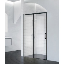 Душевая дверь BelBagno Acqua ACQUA-BF-1-150-C-NERO 150 черный/прозрачное