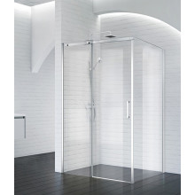 Душевой угол BelBagno Acqua ACQUA-AH-1-110/80-C-Cr 110х80 хром/прозрачное