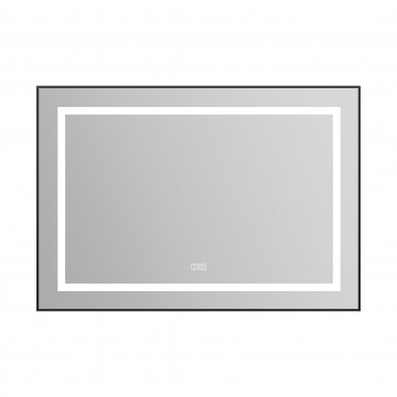 Зеркало BelBagno Kraft SPC-KRAFT-985-685-TCH-WARM-NERO 100x70 черный